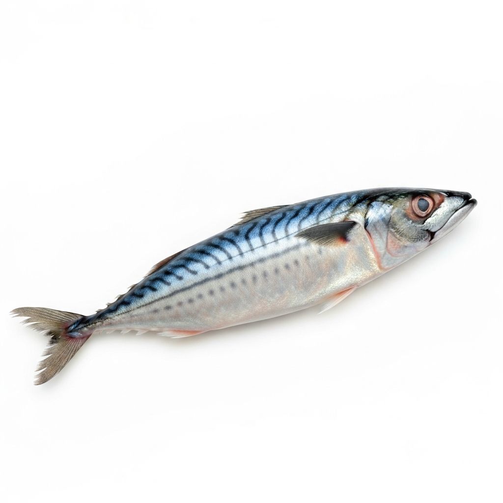 Fresh mackerel - omega-3 rich natural food source
